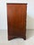 Vintage Georgian Chippendale Style Solid Mahogany Four-Drawer Nightstand / Bachelor’s Chest For Sale - Image 11 of 12