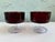 Ruby Red Set of 10 Vintage French Luminarc Cavalier Ruby Red Champagne Coupe & Dessert Glasses For Sale - Image 8 of 9