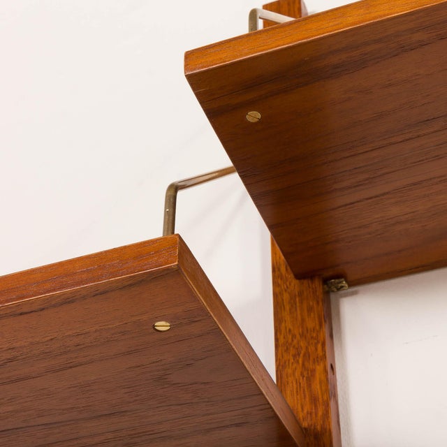 PS System Shelving Unit with Vinyl Records Cabinet from Preben Sorensen, Randers, Denmark, 1960s For Sale - Image 17 of 18