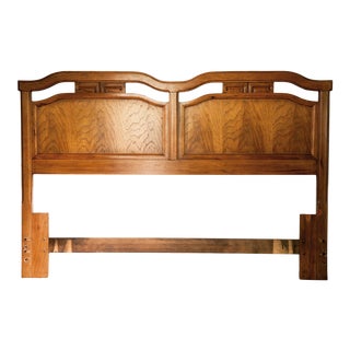 1940s Thomasville Chinoiserie Queen Headboard For Sale