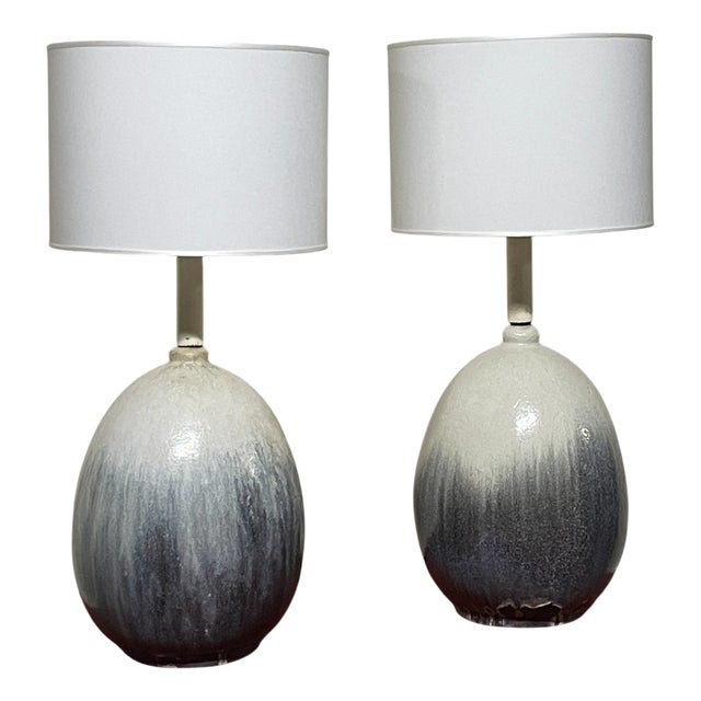 Ceramic Table Lamp by Marcello Fantoni, 1970 For Sale