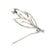 1990s Mikimoto Estate Akoya Pearl Brooch Pin Sterling Silver For Sale - Image 12 of 12