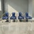 1980s Upholstered Charles Hollis Jones Style Lucite Dining Chairs - Set of 4 For Sale - Image 5 of 13