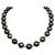 2010s Diamond Tahitian Pearl Necklace 14k Gold Certified For Sale - Image 5 of 9