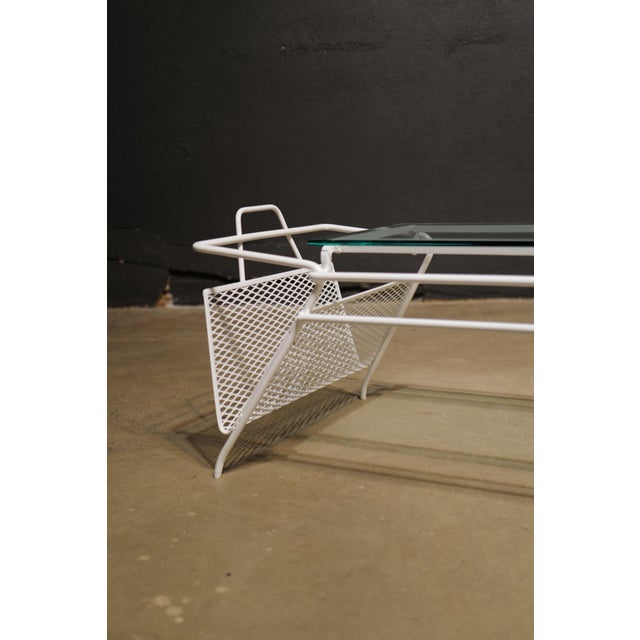 Mid 20th Century Maurizio Tempestini Iron Cocktail Magazine Table for Salterini For Sale - Image 10 of 13