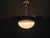Bauhaus Pendant Light in Nickel and Glass, 1930s For Sale - Image 9 of 10