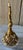 Hollywood Regency Mid-Century Hollywood Regency Matson 24k Gold-Plated Floral Perfume Bottle For Sale - Image 3 of 7