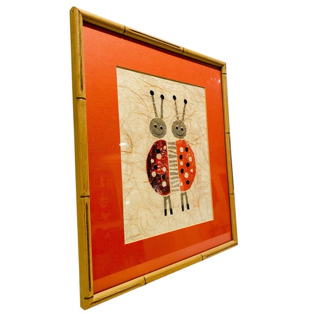 This is in great condition and a very fun vintage piece of art! It is the perfect finishing touch for any Mid Century...