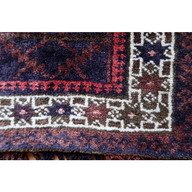 1940s 1940s Handmade Vintage Afghan Baluch Salt Bag For Sale - Image 5 of 11