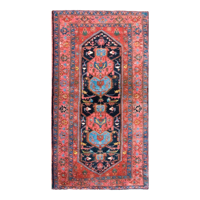 Early 20th Century Persian Hamadan Rug For Sale