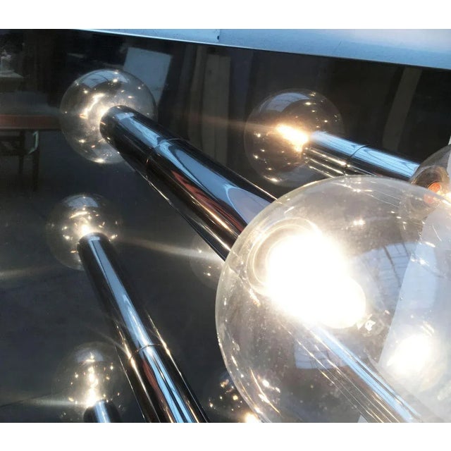 Motoko Ishii Vintage Space Age Ceiling Lamp by Motoko Ishii for Staff For Sale - Image 4 of 18