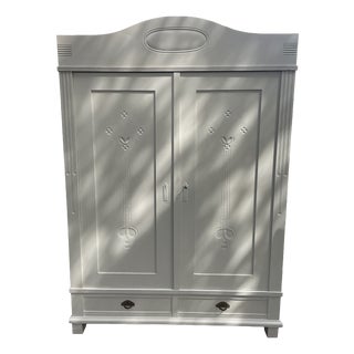 Antique Oak Cabinet, 1890s For Sale