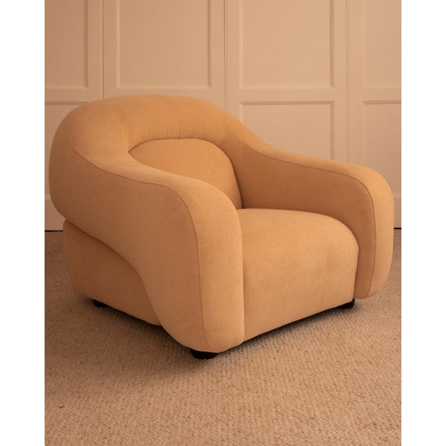 Beige Capriccio Chairs, Italy, 1970s, Set of 2 For Sale - Image 8 of 9