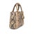 Modern Christian Dior Lady Dior Python Snakeskin Gold Hardware Top Handle Bag For Sale - Image 3 of 12
