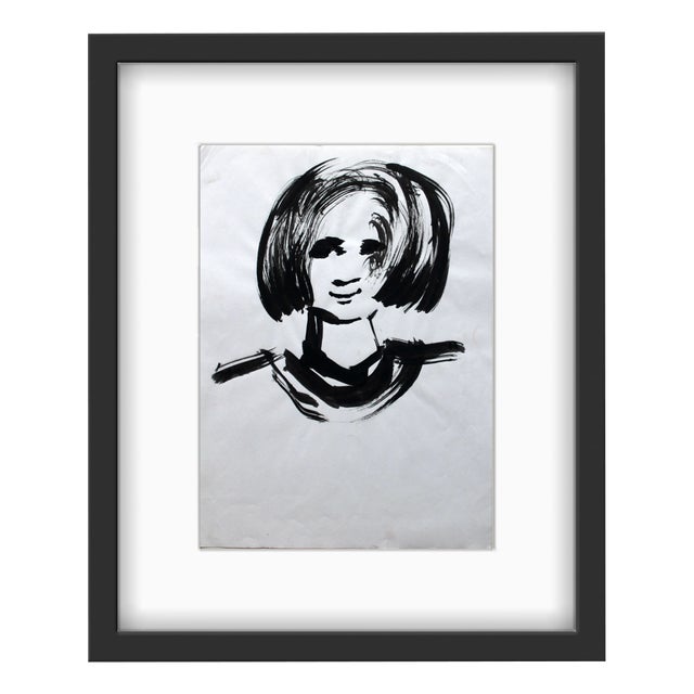 Anna Zawadka, Between Women, Ink on Paper For Sale