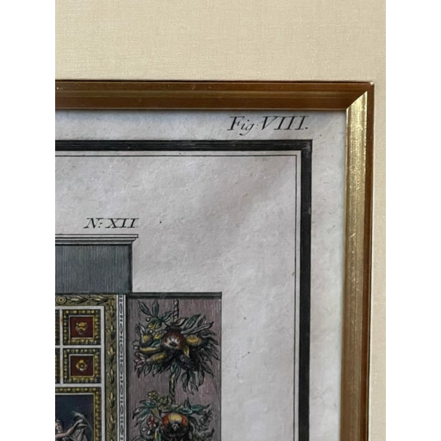 Italian Neoclassical Architectural Engravings of the Vatican Loggias For Sale - Image 4 of 8