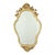 Classic French mirror, crested mirror gilded with gold leaf, entirely in Baroque style. This mirror features a beautiful...