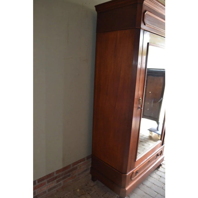 Vintage Mahogany Mirror Cabinet For Sale - Image 5 of 7