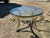 Vintage LaBarge Steel & Brass Hollywood Regency Maison Jansen Style Demi-Lune Table and Coffee Table Set of 2 For Sale - Image 9 of 12