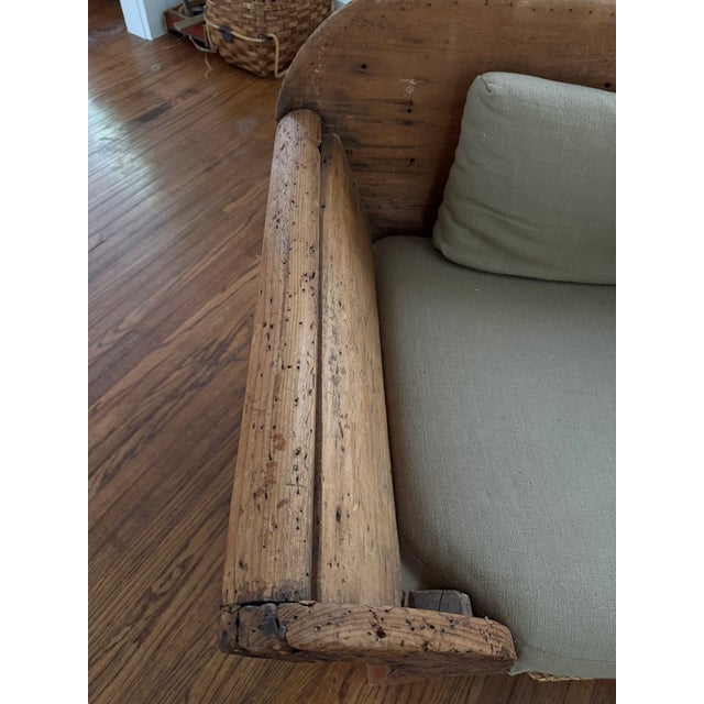 Early 19th Century Rare Antique 19th-Century New England Rope Sofa For Sale - Image 5 of 10