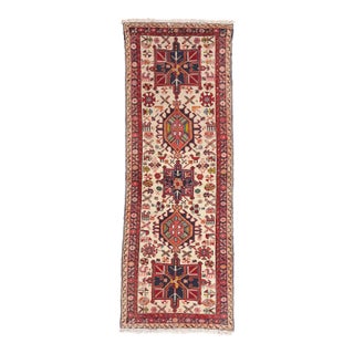Vintage Persian Heriz Rug Runner, 02'04 X 06'04 For Sale