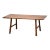 1960s Danish Modern Teak Dining Table or Desk by Idg For Sale