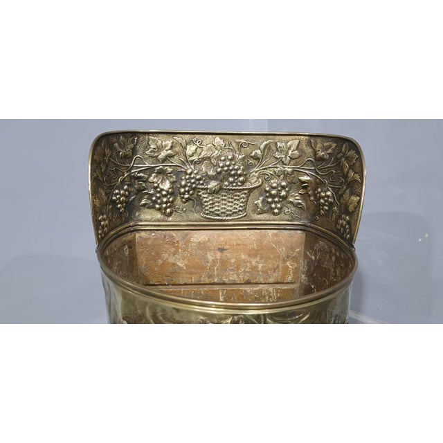 Late 19th Century Antique Brass Stick Stand, 1880 For Sale - Image 5 of 8