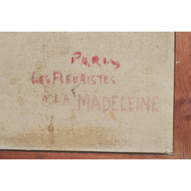 Impressionist Artist, Paris Montparnasse, 1920s, Oil Painting on Canvas, Framed For Sale - Image 8 of 11