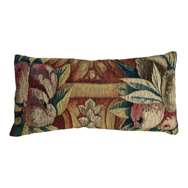 16th Century Brussels Tapestry Pillow For Sale