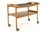 Brown Trolley with Removable Tray, 1960s For Sale - Image 8 of 15