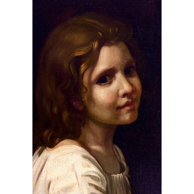 2000 - 2009 Tommaso Rivoli, Soup: Homage to William-Adolphe Bouguereau, Oil on Canvas, 20th Century For Sale - Image 5 of 11