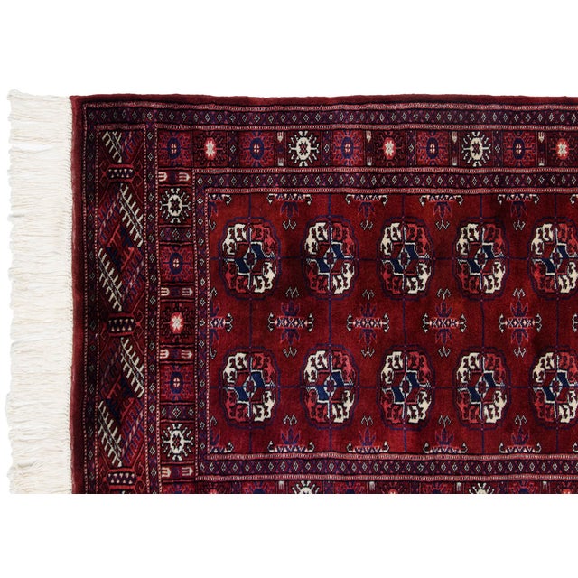 Vintage Fine Bokhara Rug Runner - 2'6" X 8'2" For Sale In New York - Image 6 of 9