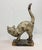 Rare Antique 1920's Hubley Manufacturing Company Heavy Cast Iron Cat Doorstop For Sale - Image 12 of 13