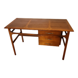 1960s Lane Acclaim Mid Century Modern Desk