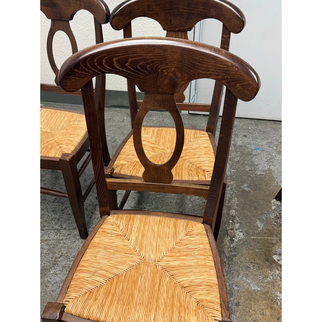 Pottery Barn Napoleon Dining Chairs, Set of Four For Sale In San Francisco - Image 6 of 12