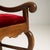 Voltaire Oak Armchair with Velvet Upholstery, Antique, France, 19th Century For Sale - Image 10 of 12