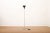 Floor lamp Indi Volksmodell base and linkage metal chrome-plated, sheet metal screen painted black, train switch with...