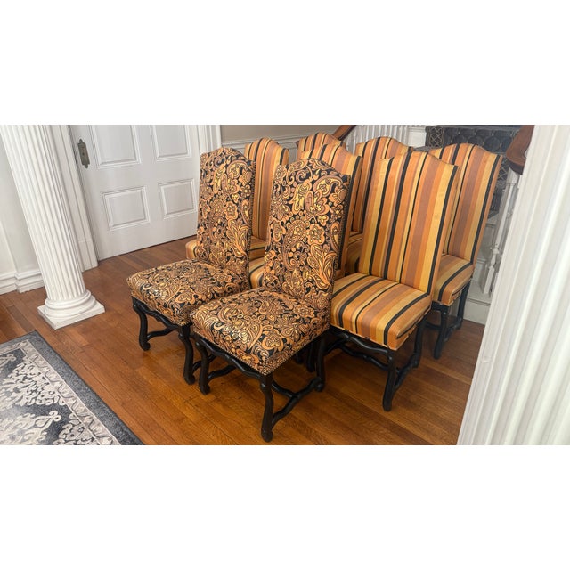 Set of 8 Vintage 1970s Trauvailles Inc. Dining Chairs – Sculptural Frames, Ideal for Reupholstery For Sale - Image 13 of 14