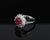 Late 20th Century Fine 2.36ct Gia Intense Red Ruby & 1.02ct Diamond Platinum Ring Size 6.25 For Sale - Image 15 of 18