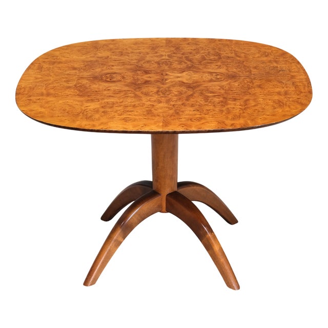 Coffee Table in Burl Wood by Bertil Söderberg for Svensk Hemslöjd, Sweden, 1930s For Sale