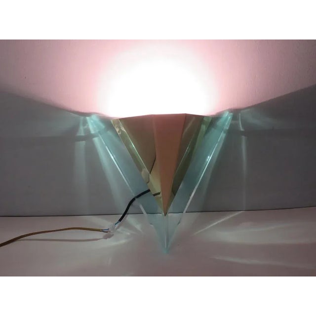 Hollywood Regency Wall Lamp from Massive Belgium, 1980s For Sale - Image 6 of 11