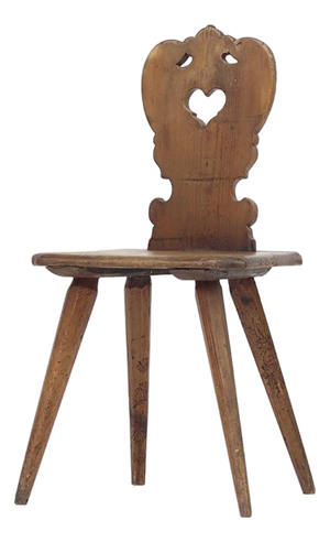 Rustic Farmhouse Primitive Wabi-Sabi Mountain Chair