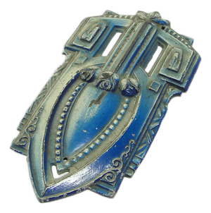 Art Nouveau Tin Application for the Photo Album, 1900s