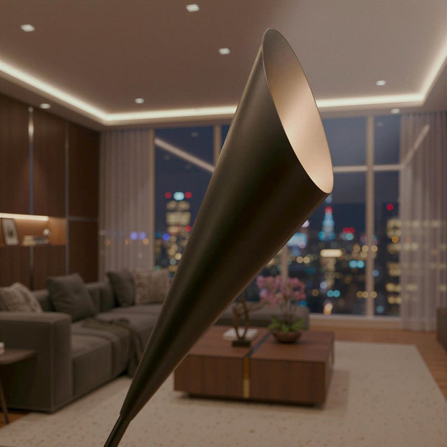 Adjustable Floor Light by Greyge For Sale - Image 6 of 9