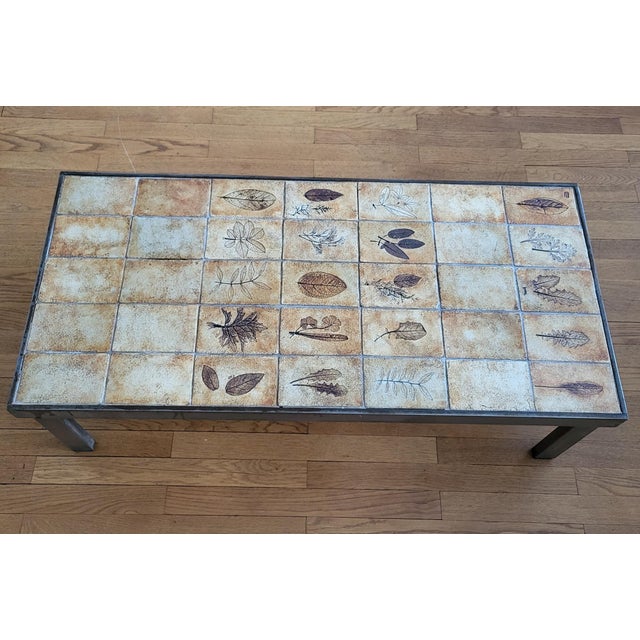 Discover the Roger Capron coffee table, a true masterpiece of 1970s French design, evoking the contemporary spirit of...