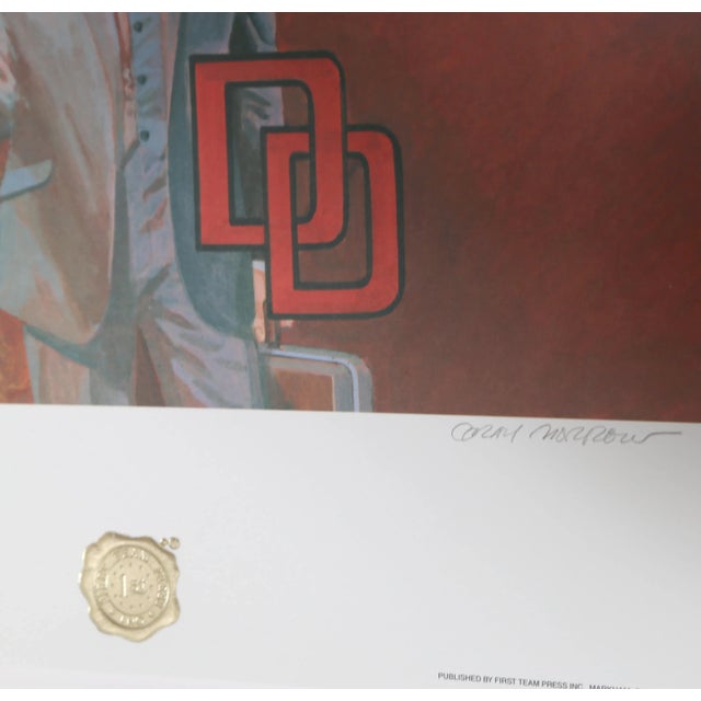 Artist: Gray Morrow Title: Daredevil Year: 1987 Medium: Lithograph, signed and numbered in pencil Edition: 1715/2500 Paper...