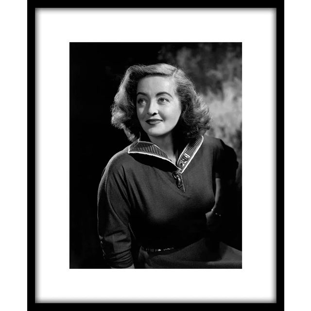 Bette Davis, circa 1954. Photo by Wallace Seawell. 11" x 14" estate stamped silver gelatin print made from the original...