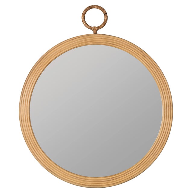 Tan Deena Wall Mirror For Sale - Image 8 of 8