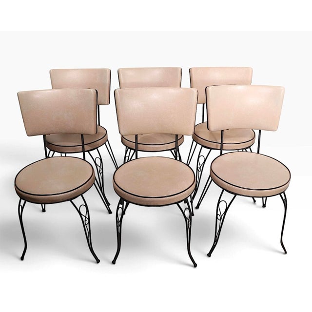 7 Piece 1950's Mid Century Kitchen Dining Set For Sale - Image 12 of 18