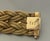 Vintage 1960s UnoAErre Italian 18k Solid Gold Braided Mesh Bracelet For Sale - Image 12 of 13